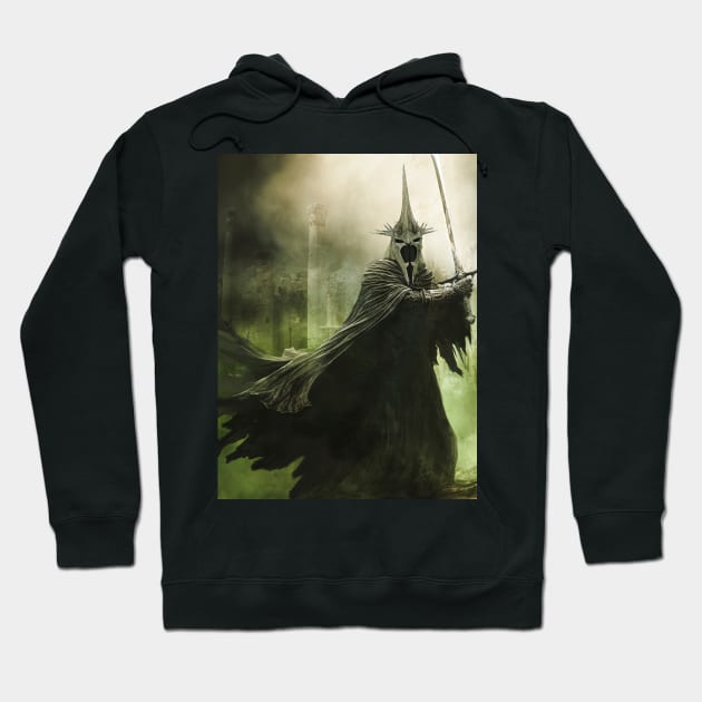 Witch-king of Angmar-The Lord of the Nazgûl Hoodie by mustaphadesign